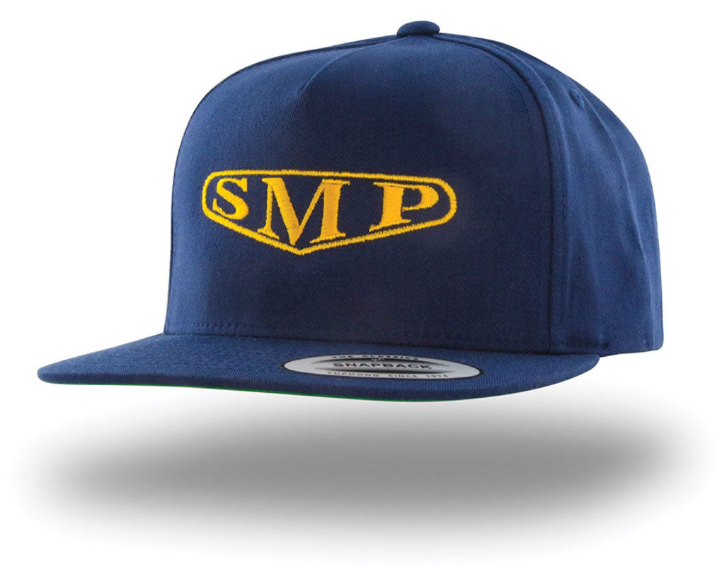 Way Back Snapback Flat Peak Cap - smpclothing