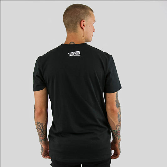 COMMOTION SMP mens s/s tee BLACK - smpclothing