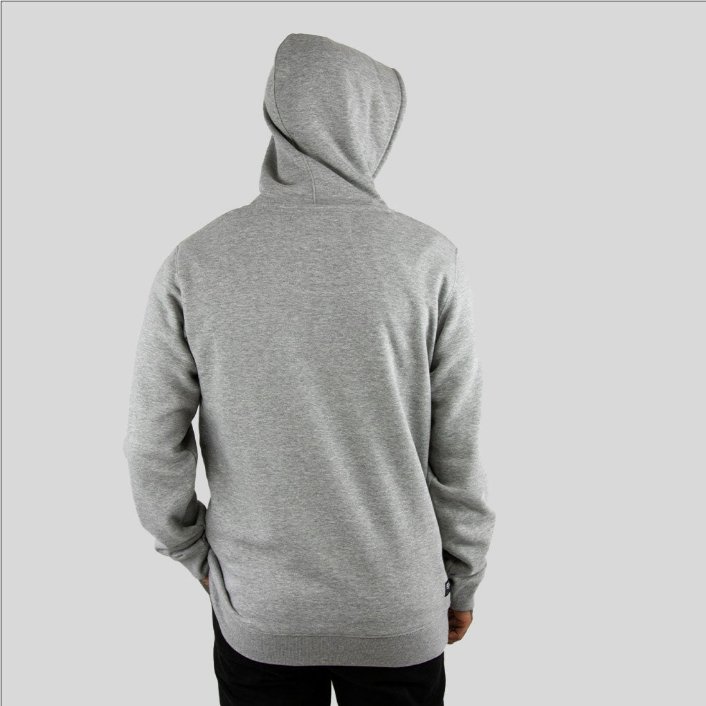 REBUTTAL SMP mens pull over hoodie LT GRY MLE - smpclothing