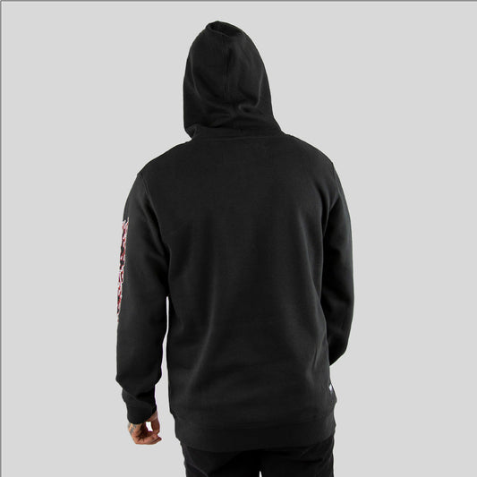 SUPERFIRE SMP mens pullover hoodie BLACK - smpclothing