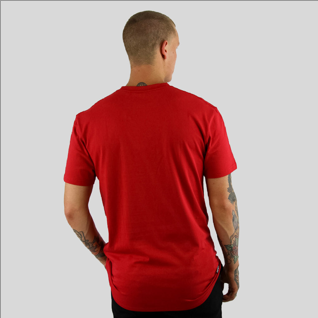 TIMELESS SMP mens s/s tee RED - smpclothing