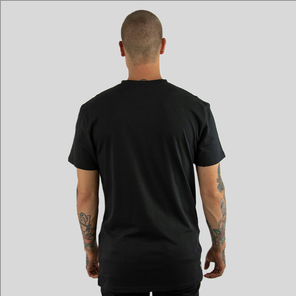TIMELESS SMP mens s/s tee BLACK - smpclothing